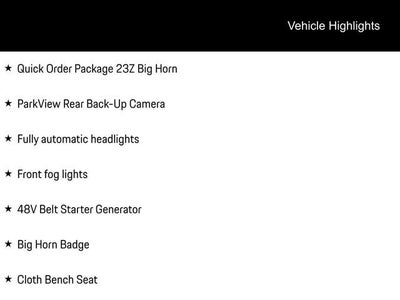 2022 RAM 1500 Big Horn