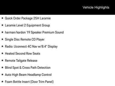 2019 RAM 1500 Laramie