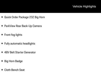 2022 RAM 1500 Big Horn