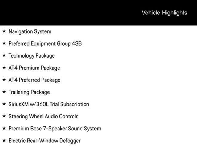 2025 GMC Sierra 1500 AT4