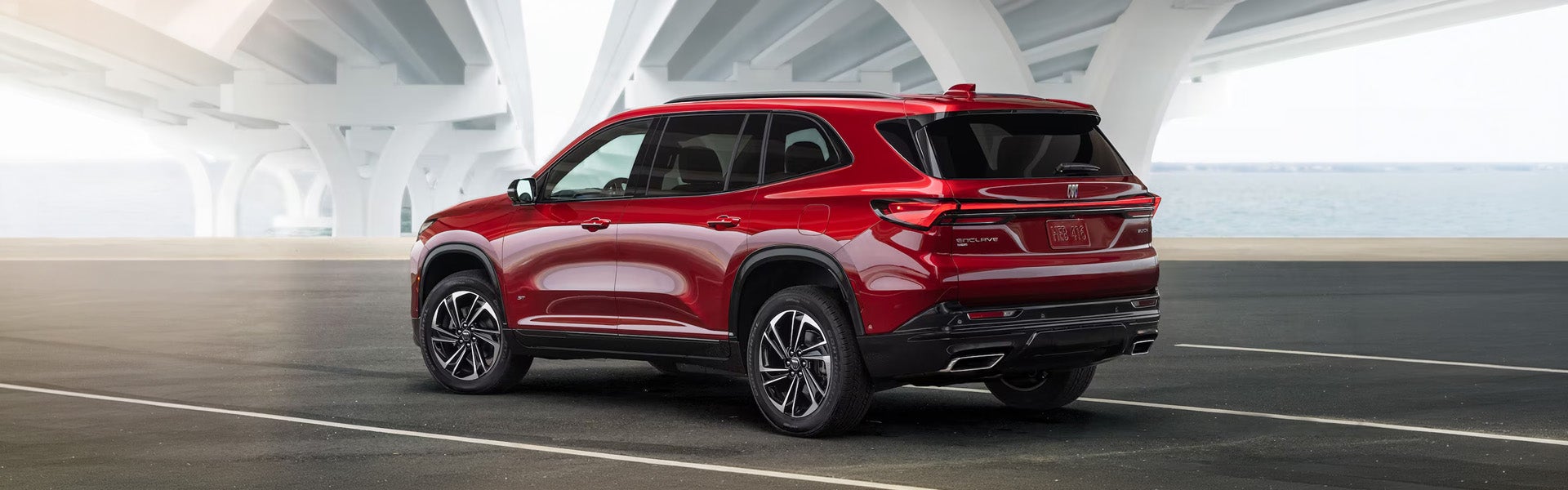 2027 Buick Enclave Avenir exterior front three-quarter view