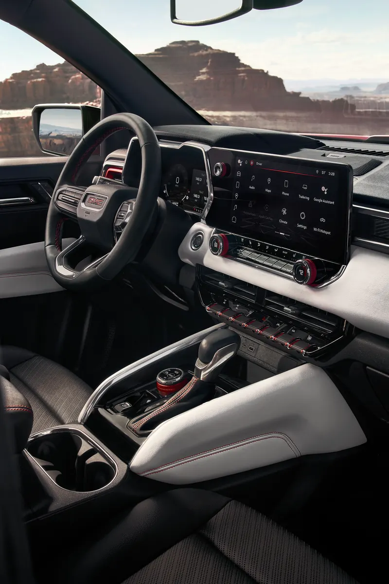 2026 GMC Canyon infotainment system at Allen Tillery Buick GMC in HOT SPRINGS AR