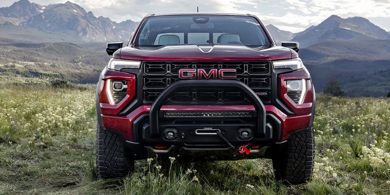 2026 GMC Canyon shown in profile on pavement