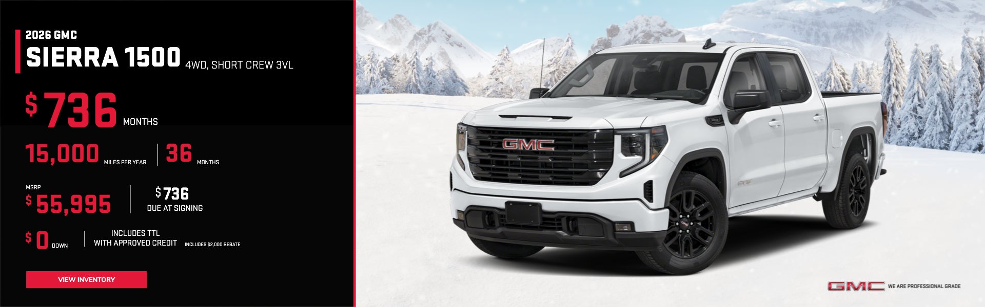 26 GMC Sierra Crew Cab