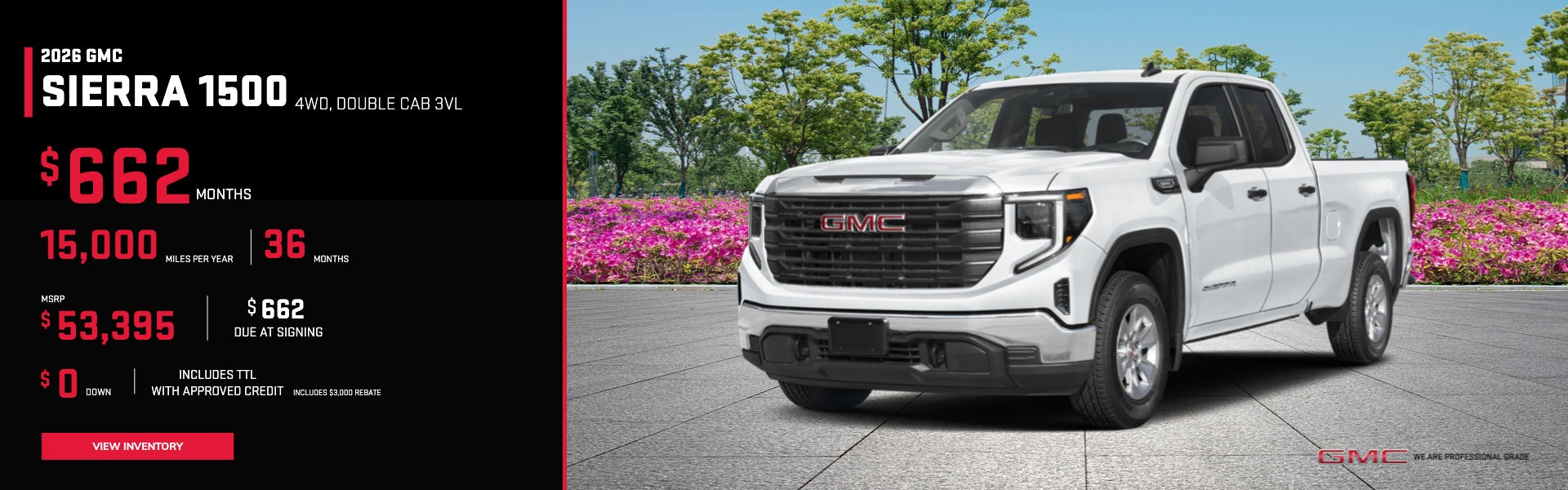 26 GMC Sierra Double Cab