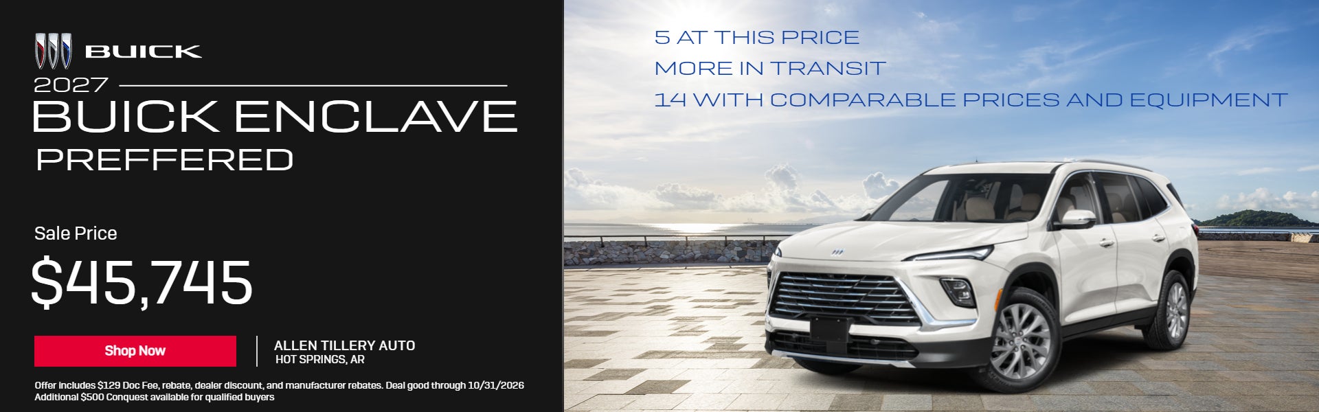 See Dealer for Details