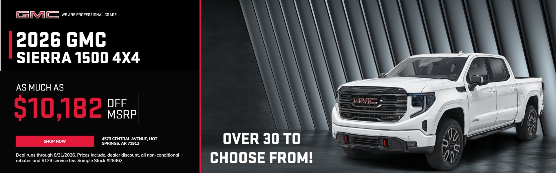 Includes Doc Fee, Dealer Discount, and Rebates